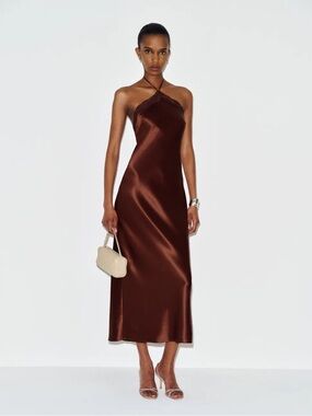 Reformation Aara Silk Dress